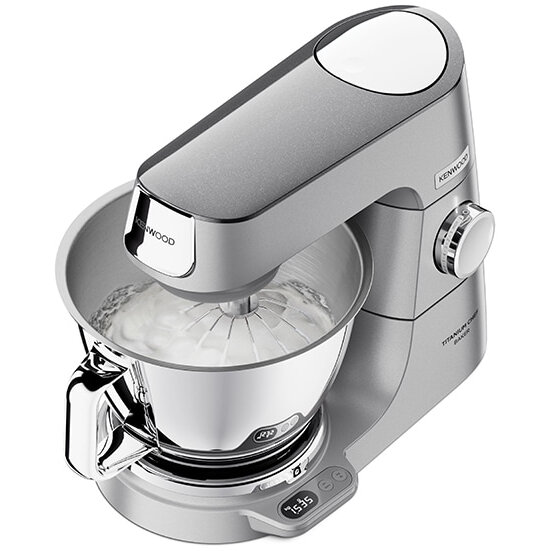 Robot de bucatarie  Titanium Chef Baker KVC85.004SI, 1200 W, 5 litri, inox