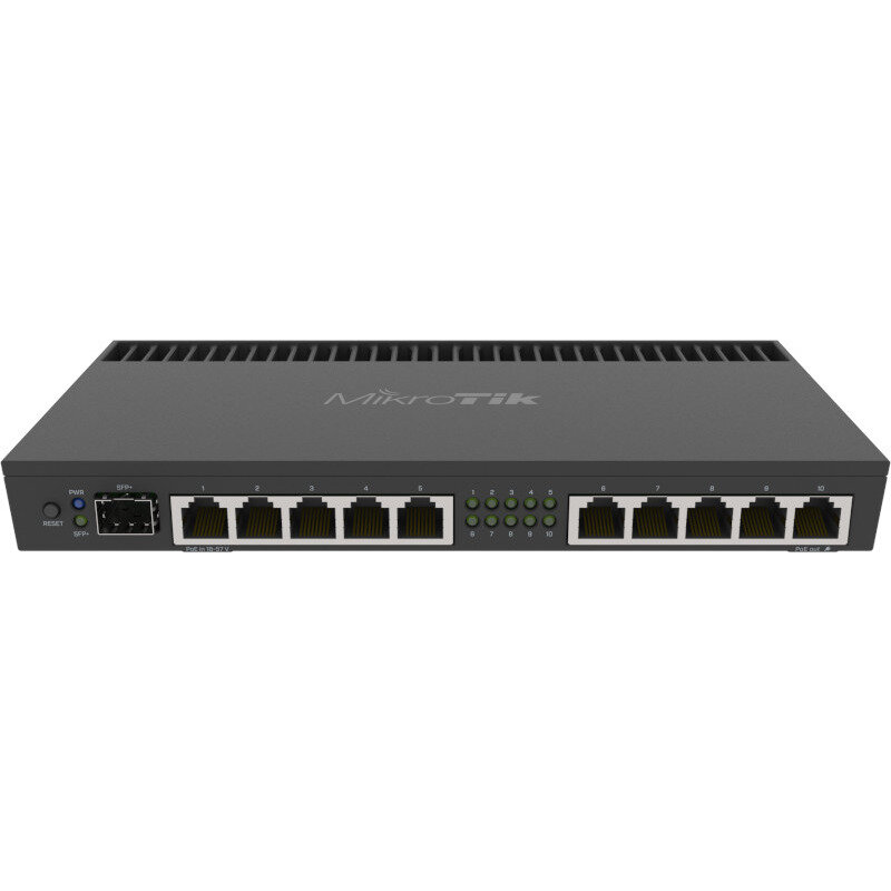 Router RB4011IGS+RM 10xGigabit Procesor Quad-Core 1.4Ghz 1GB RAM Negru