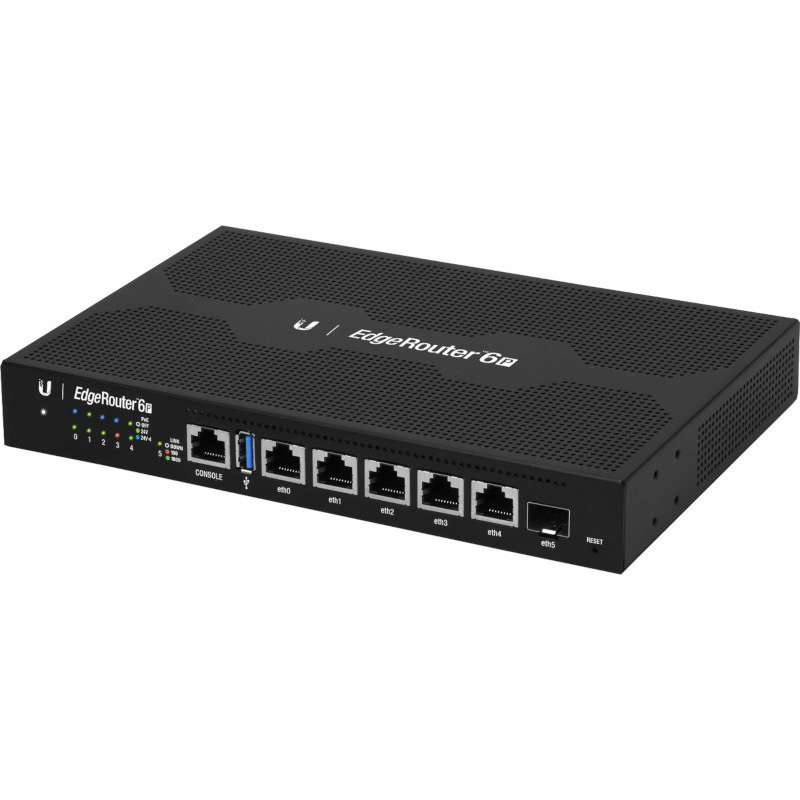 Router wireless Gigabit EdgeRouter 6P 5x porturi
