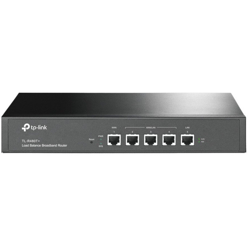 Router Broadband Load Balance Multi-WAN 5 porturi Negru