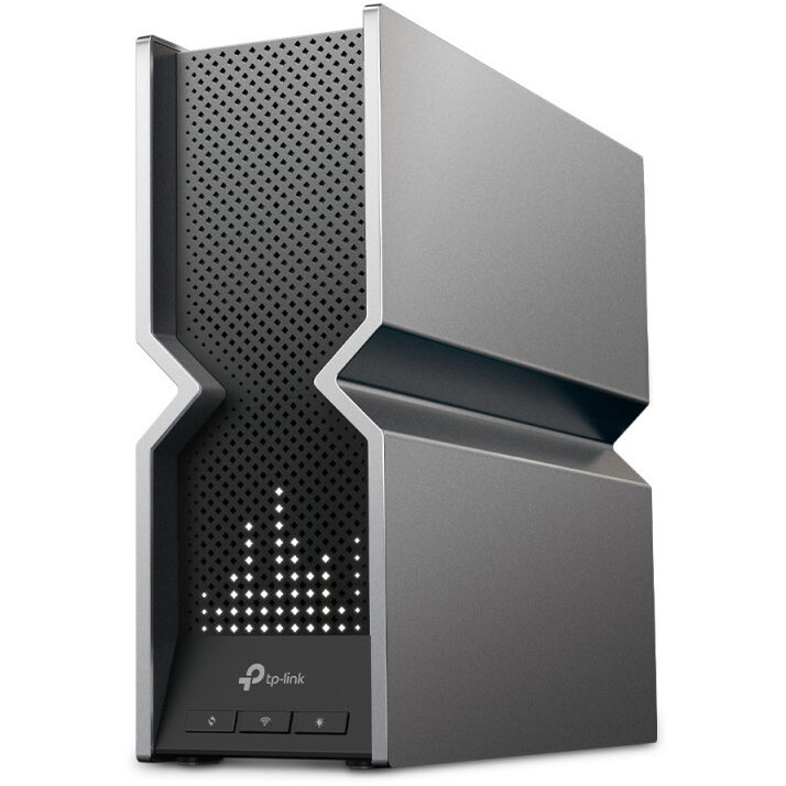 Router Wireless Archer BE800 Wi-Fi 7 Tri-Band BE19000 Compatibil cu EasyMesh Gri/Negru