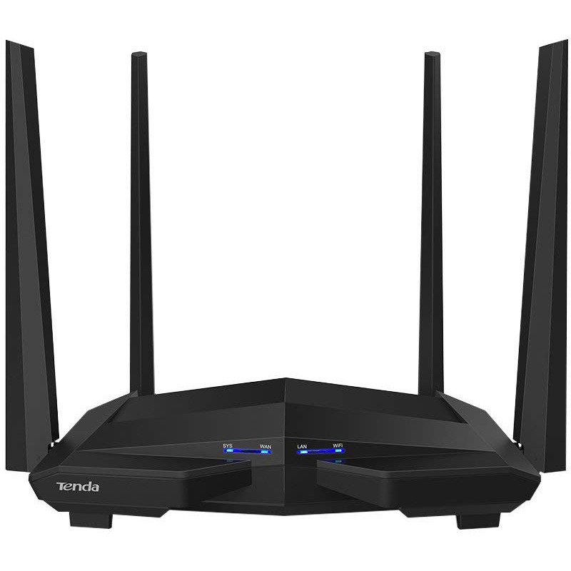 Router wireless AC10 3x LAN 1 x WAN AC1200 Dual-Band 300 + 867Mbps Negru