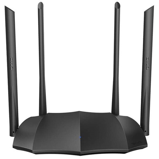 Router Wireless Ac8 802.11a.c Ac 1200 Dual Band Porturi 1 Wan 3 Lan Gigabit Antene 4 Externe 6Dbi  Negru