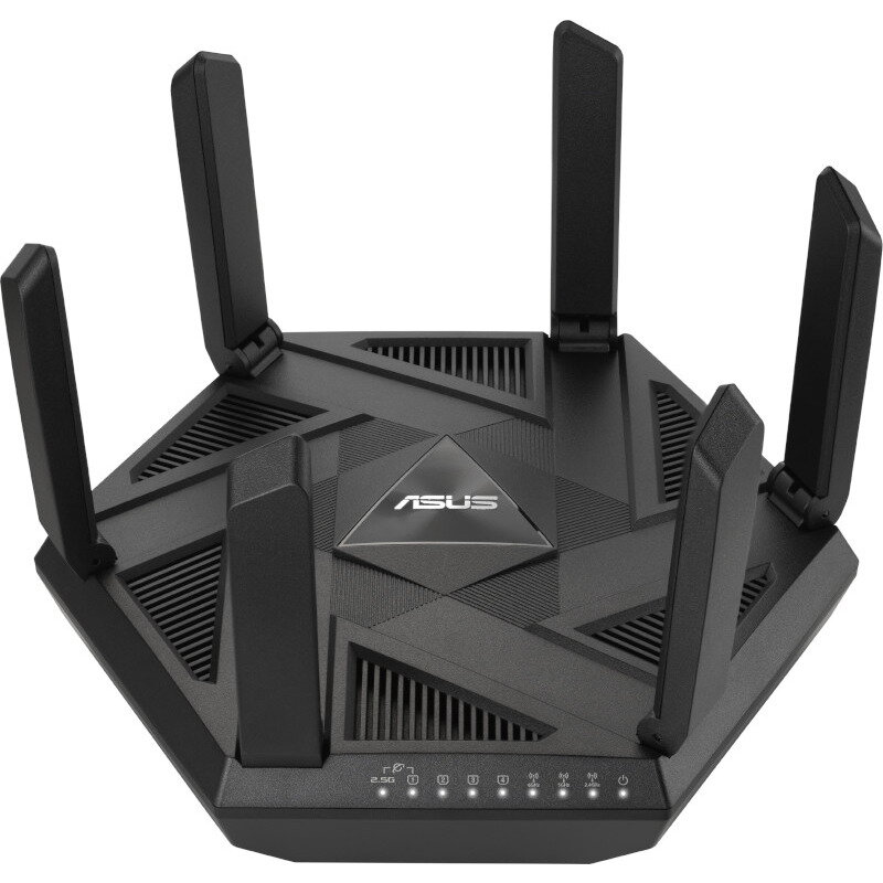 Router Wireless RT-AXE7800  6 Antene Externe Tri-band Wi-Fi 2.4GHz / 5GHz / 6GHz 574+4804+2402 Mbps Negru