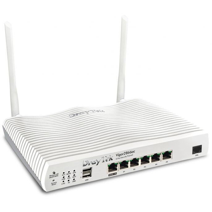 Router Wireless Vigor 2866ax    WLAN-AC ModemR. ADSL2+/VDSL2/G.Fast 