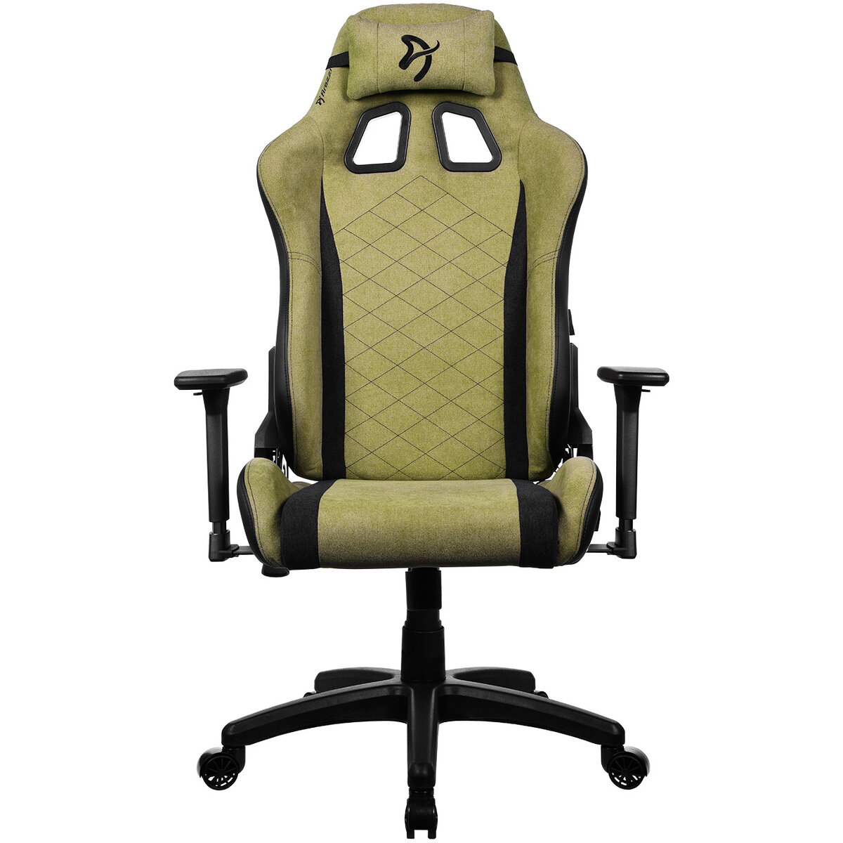 Scaun Gaming Arozzi Avanti SoftFabric Gaming Chair - Moss Green