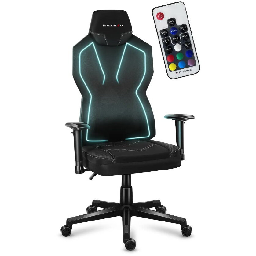 Scaun Gaming  Combat 6.2 Black RGB gaming chair