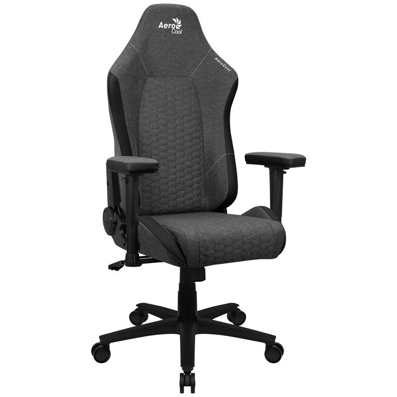 Scaun Gaming Crown AeroWeave Ash Black - Gri