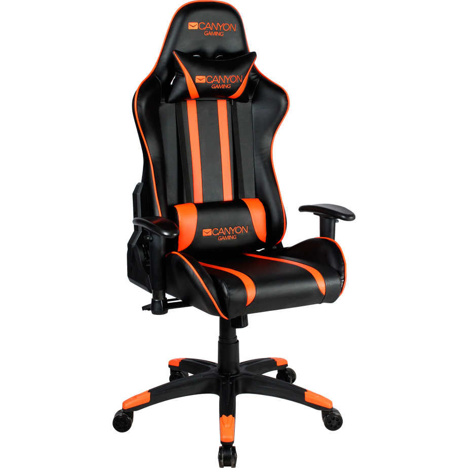 Scaun Gaming Fobos Black Orange