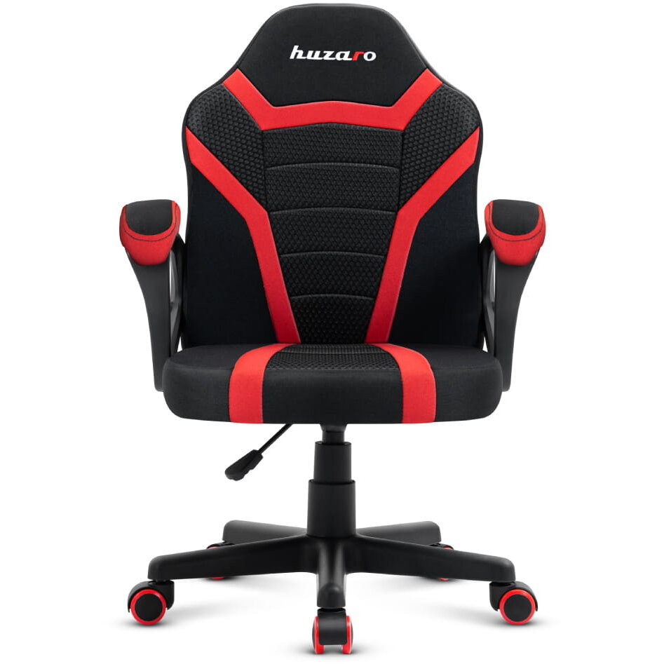 Scaun Gaming pentru copii Ranger 1.0 Red Mesh, Negru\Rosu