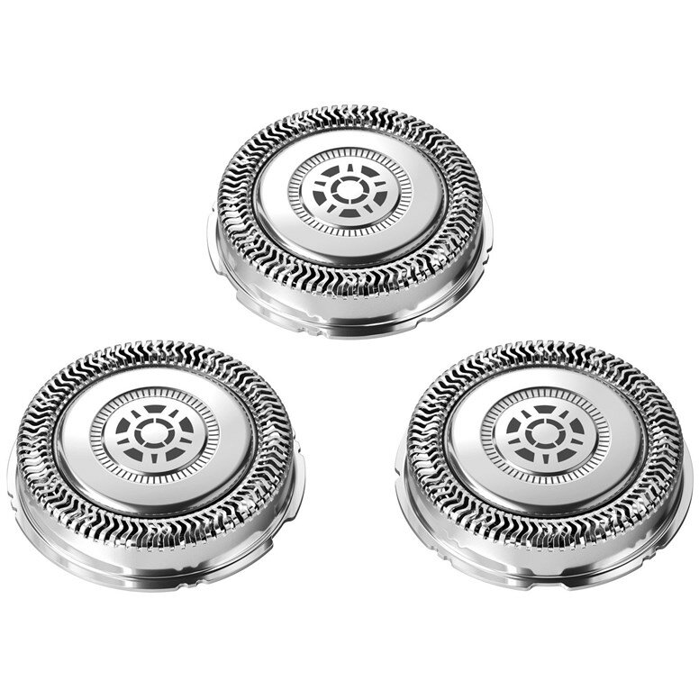 Capete De Barbierit SH71/50 3x Bucati Compatibil Cu Toate Modelele S7000 Argintiu