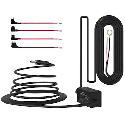 Set adaptor pentru camera auto, VanTrue, Pentru N4/N2S/T3, 12 - 24 V, USB-C, Negru