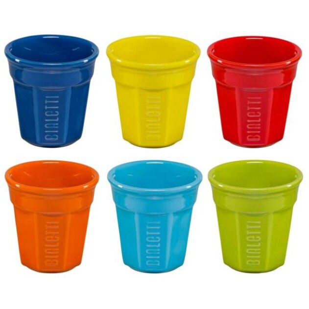 Set cești espresso Bialetti Multicolor 6 buc.