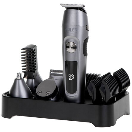 Set Ingrijire Aparat de Ras Tuns Barba 6 in 1 Versatil Gri