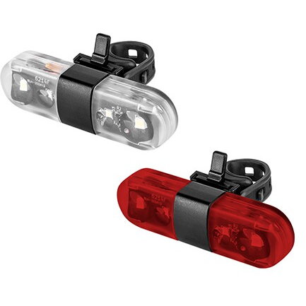 SET ILUMINAT BICICLETA FATA SPATE USB