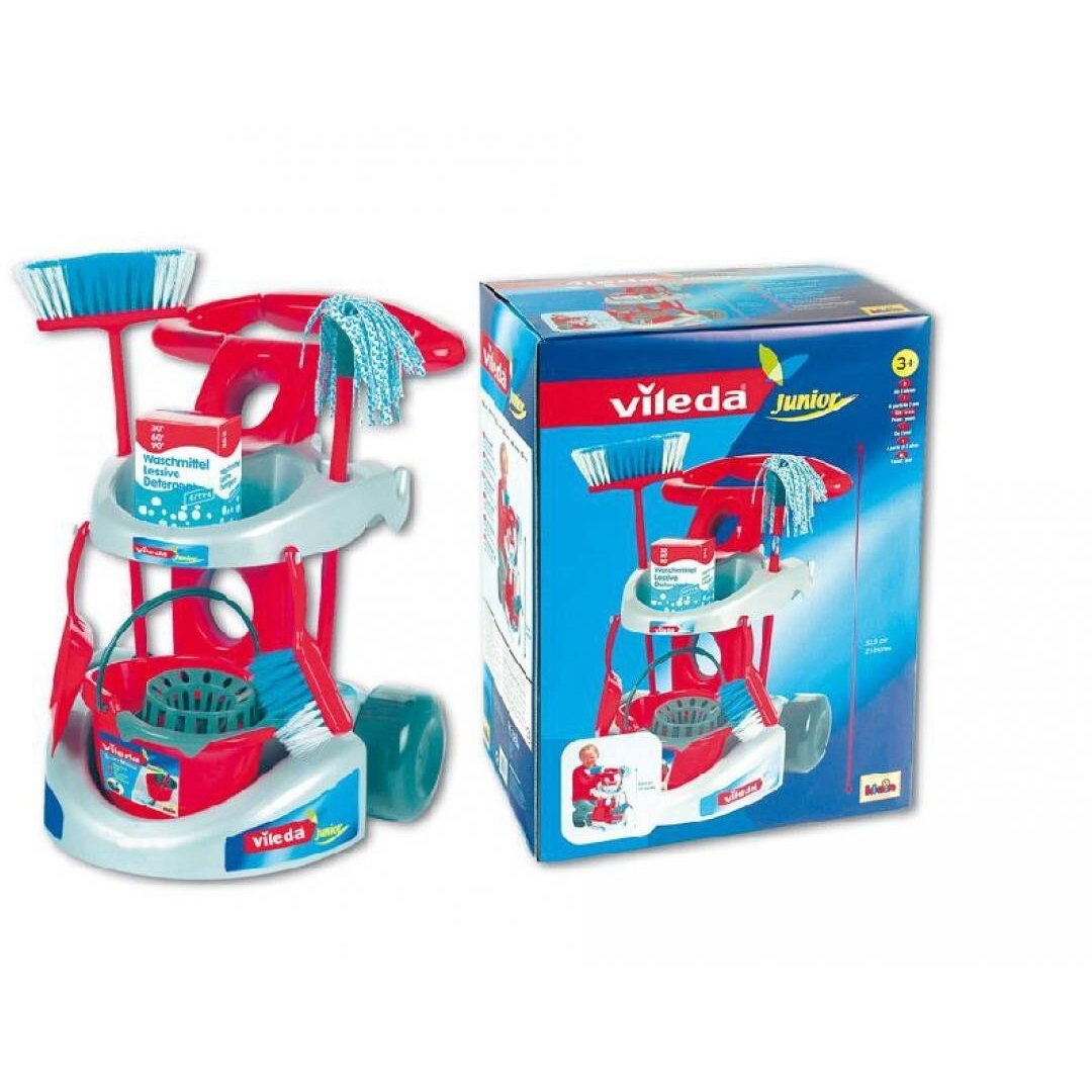 Set Jucarii Vileda cleaning trolley with accessorie