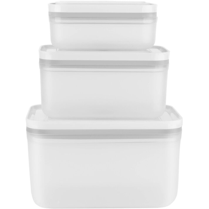 Set of 3 Plastic Containers Fresh & Save
