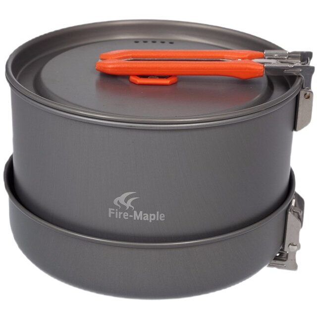 set of tourist dishes Feast 4- orange