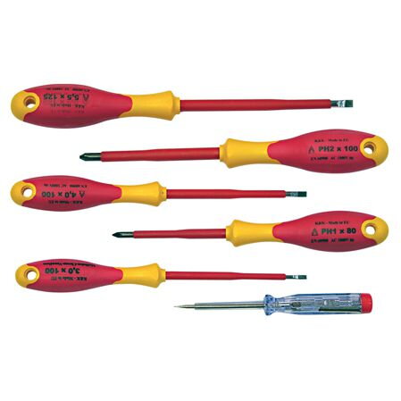 SET SURUBELNITE IZOLATE ABS PLATE SI PH + TESTER