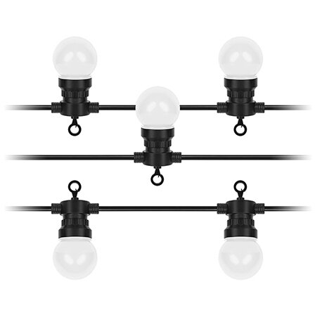 SIR ILUMINAT FESTIV EXTERIOR ALB CALD