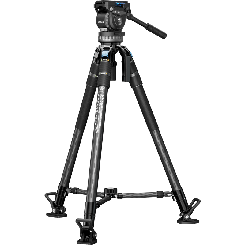Sirui Pro Video Tripod Kit Rapid SVS75+VHS10