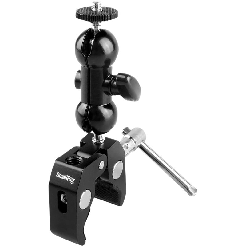 SmallRig 1138 Double BallHead w/Clamp  1/4" Screw