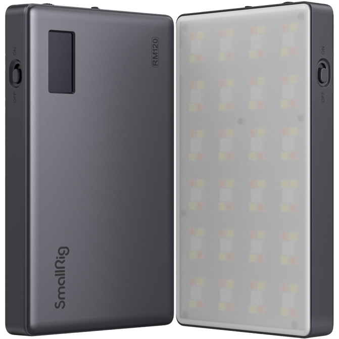 SmallRig 3808 RGB Videolight RM120 Long-Battery-Life