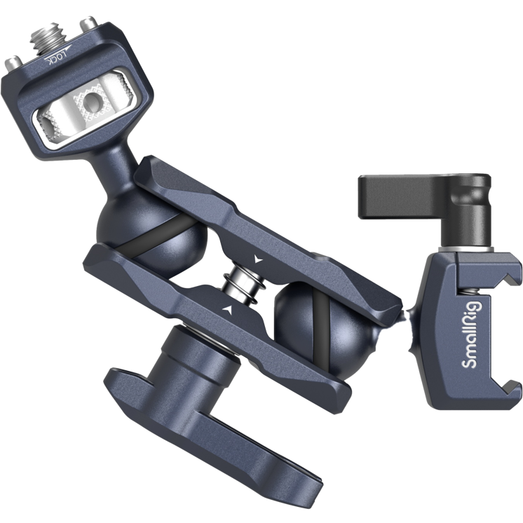 SmallRig 3875 Magic Arm with Dual Ball heads (1/4"-20 Screw and NATO Clamp)