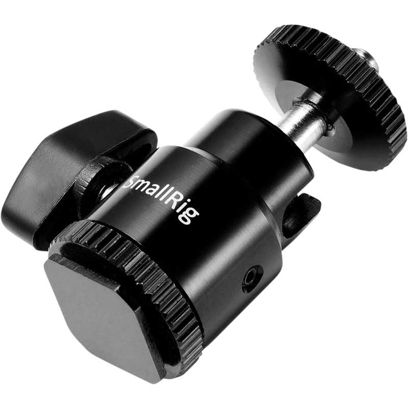 SmallRig 761 Cold shoe mount - Ballhead 1/4" screw