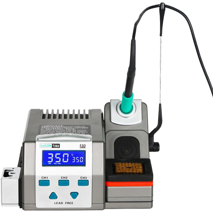 Stație de lipit T26D + vârfuri de lipit C210