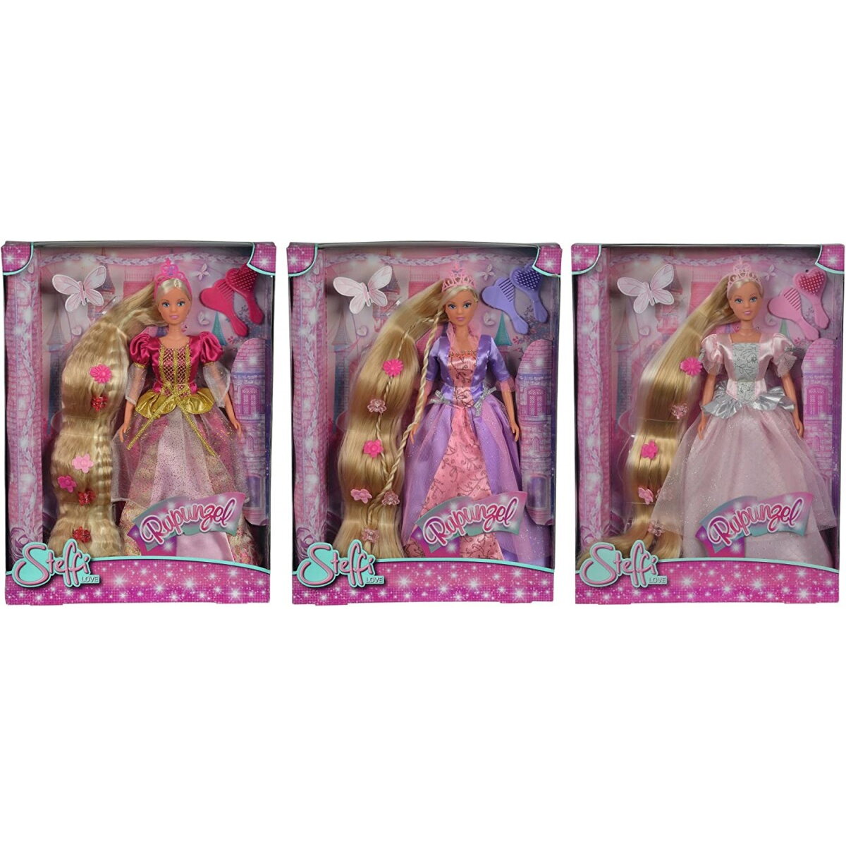 Steffi Love Rapunzel 3 types