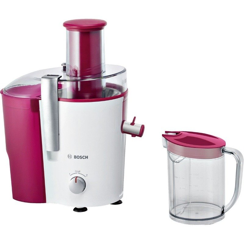 Storcator De Fructe MES25C0 700W 2 Viteze Alb/Rosu