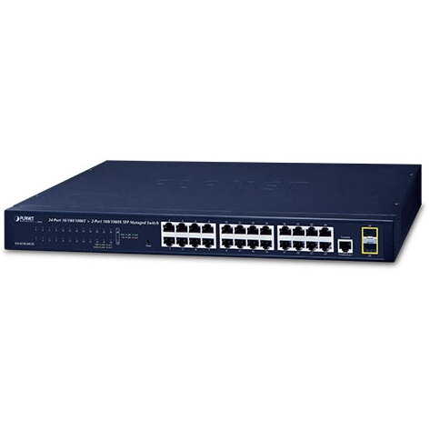 Switch 24-Port Layer 2 Managed Gigabit Ethernet +