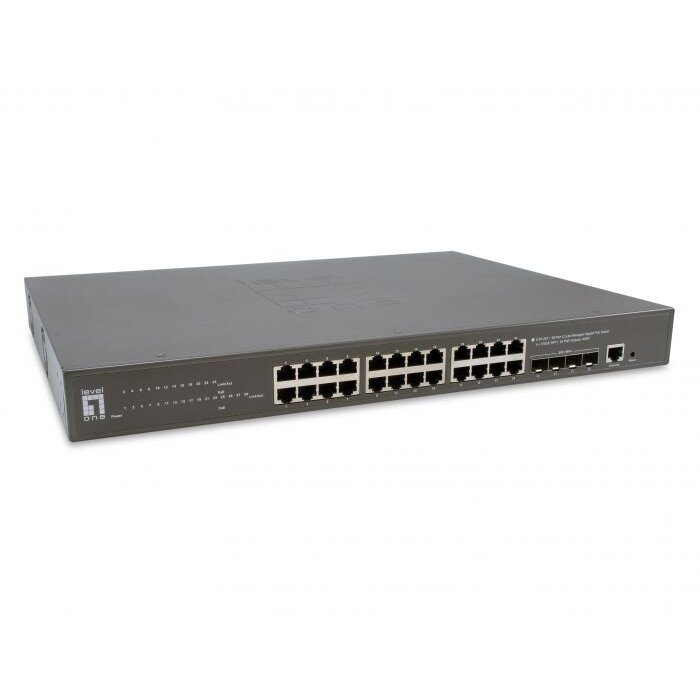 Switch 24x GE GTP-2871    4x10GSFP+19 400W 24xPoE+