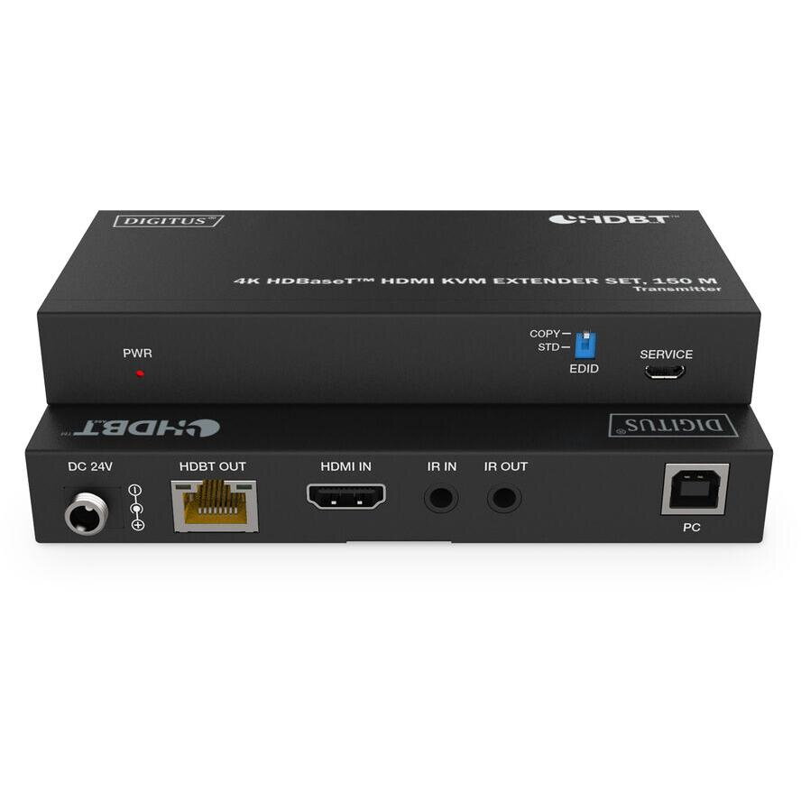 Switch 4K HDBaseT HDMI Extender Set USB 1.1 150m