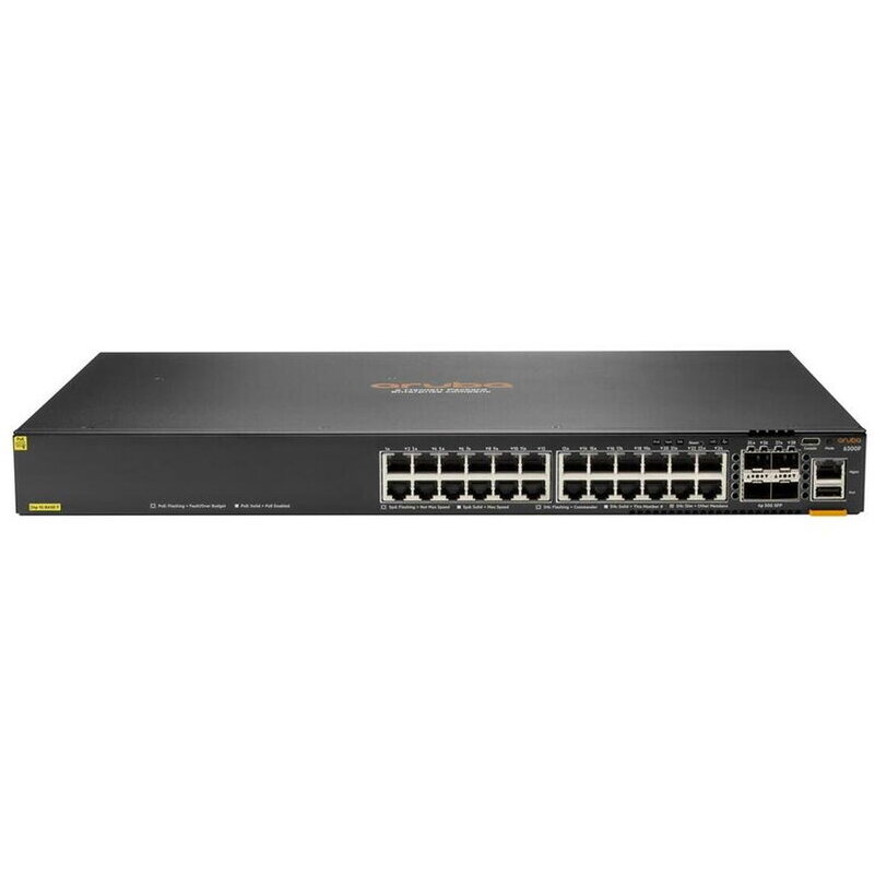 Switch 6300F 24G CL4 POE 4SFP56 Negru