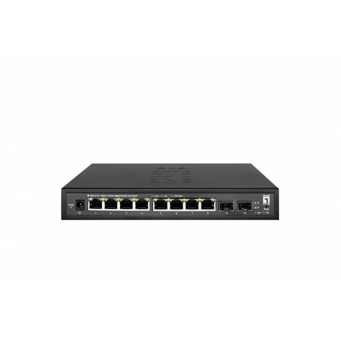 Switch 8x GE GES-2110      2xGSFP     Hilbert