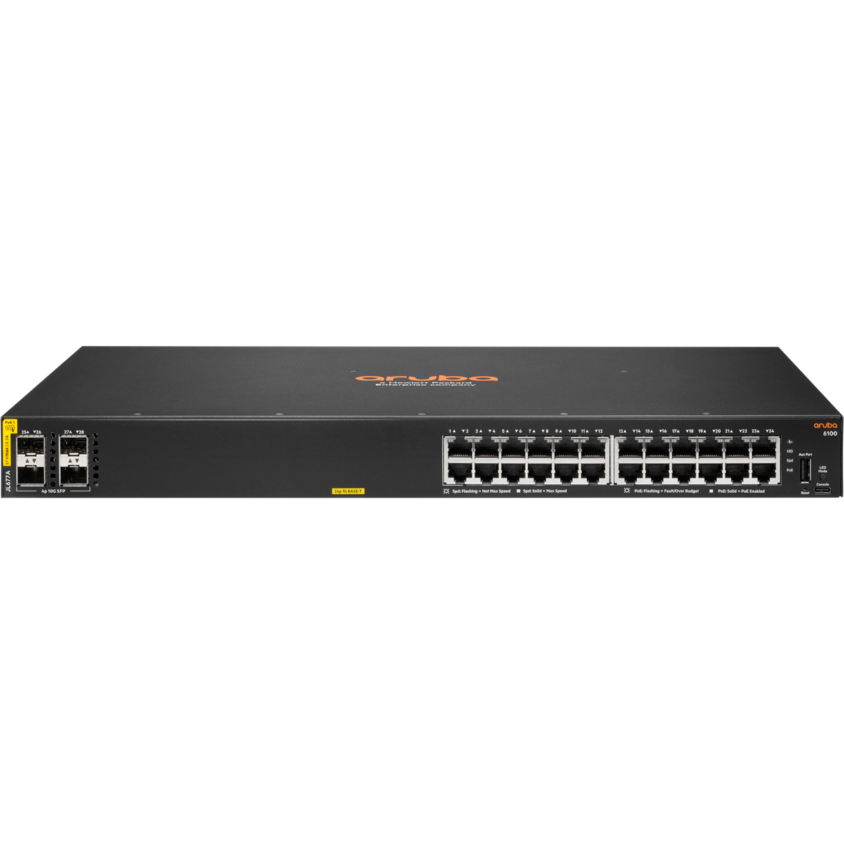 Switch Aruba Networks JL677A 6100 370W