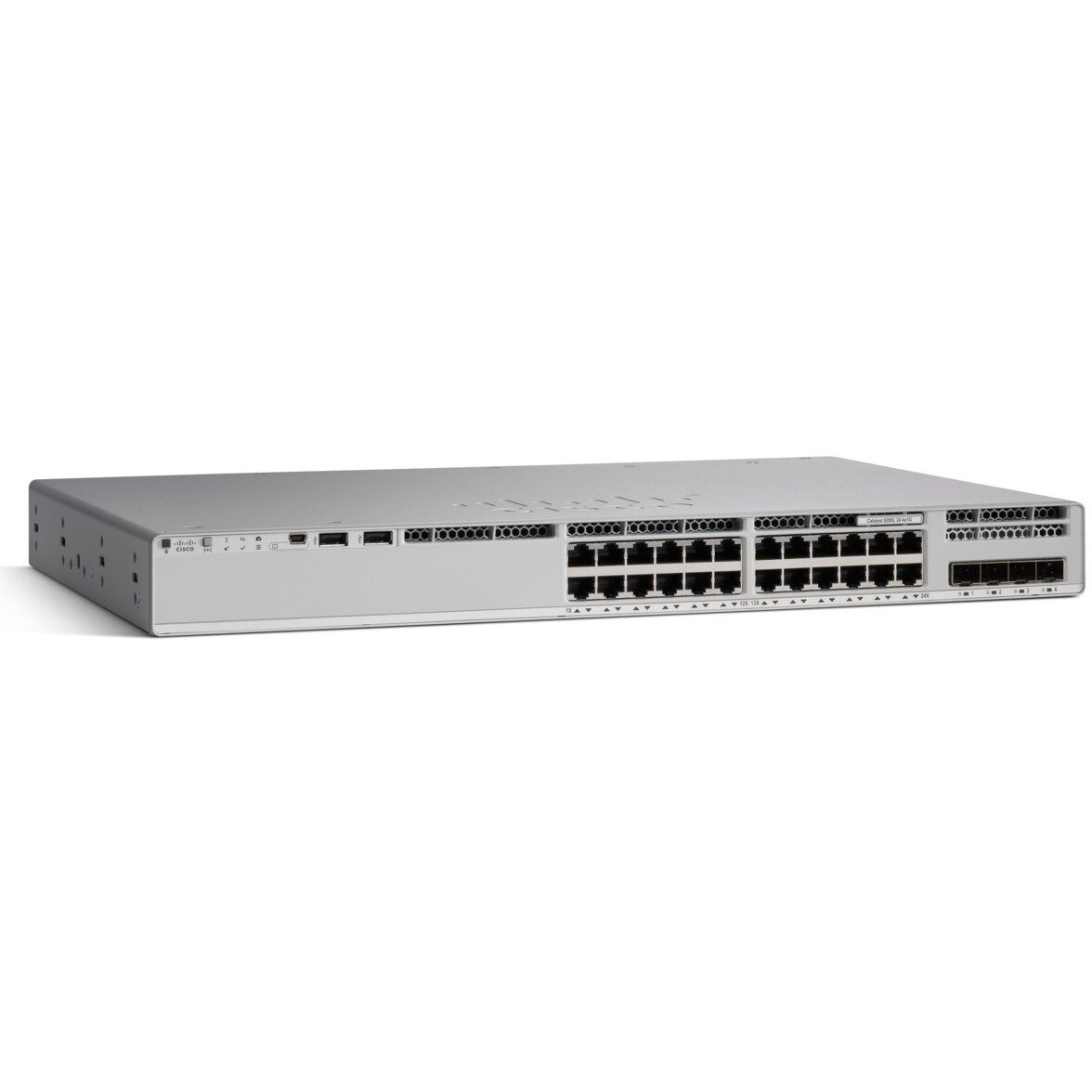 Switch Catalyst 9200L 24-port PoE+ 4 x 1G Network Advantage Gri