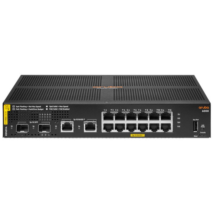 Switch Gigabit Aruba 6000 12G CL4 2SFP