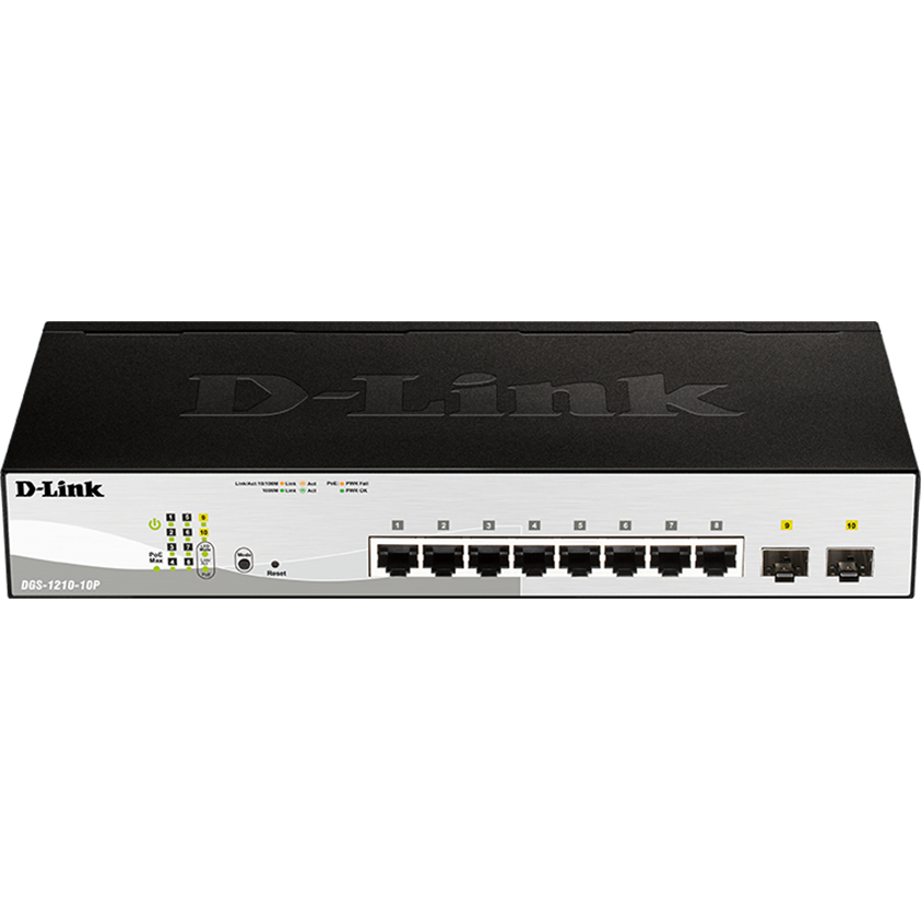 Switch Gigabit DGS-1210-10P