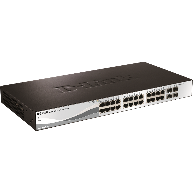 Switch DGS-1210-28P 24 porturi