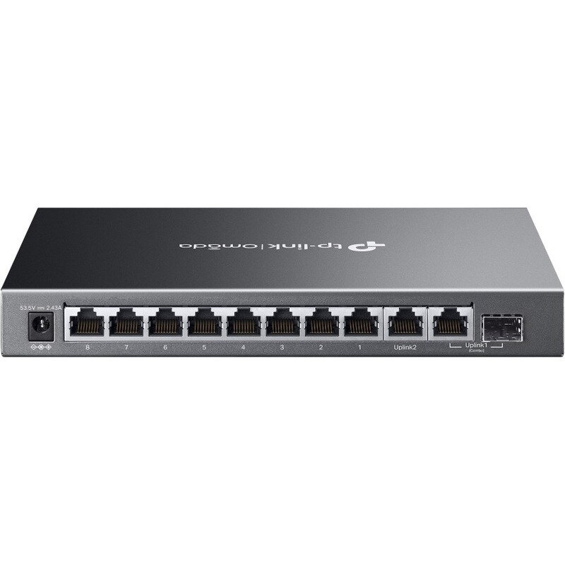 Switch 10-PORT 1G Easy Managed /WITH 8-PORT POE+ Negru