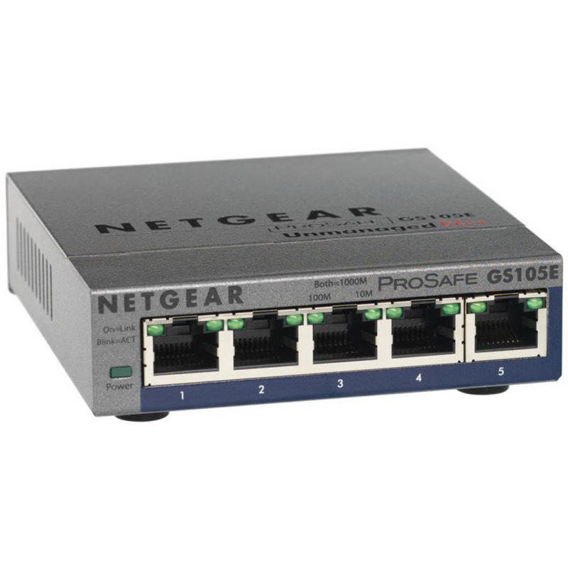 Switch GS105E-200PES 5 porturi x 10/100/1000 Mb/s