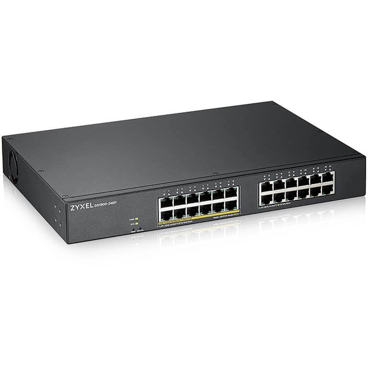 Switch GS1900-24EP-EU0101F 24 porturi Black
