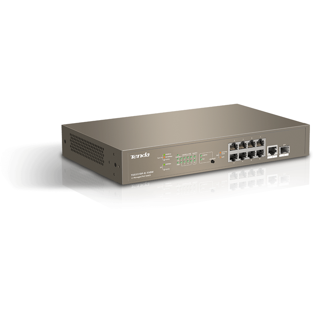 Switch Gigabit TEG5310P-8-150W