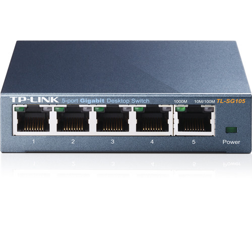 Switch Desktop TL-SG105 5 Porturi RJ-45 Gri