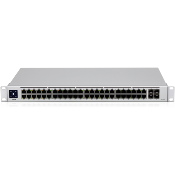 Switch UniFiSwitch 48 Rackmount Gigabit Managed 48x RJ-45 4x SFP 195W PoE+