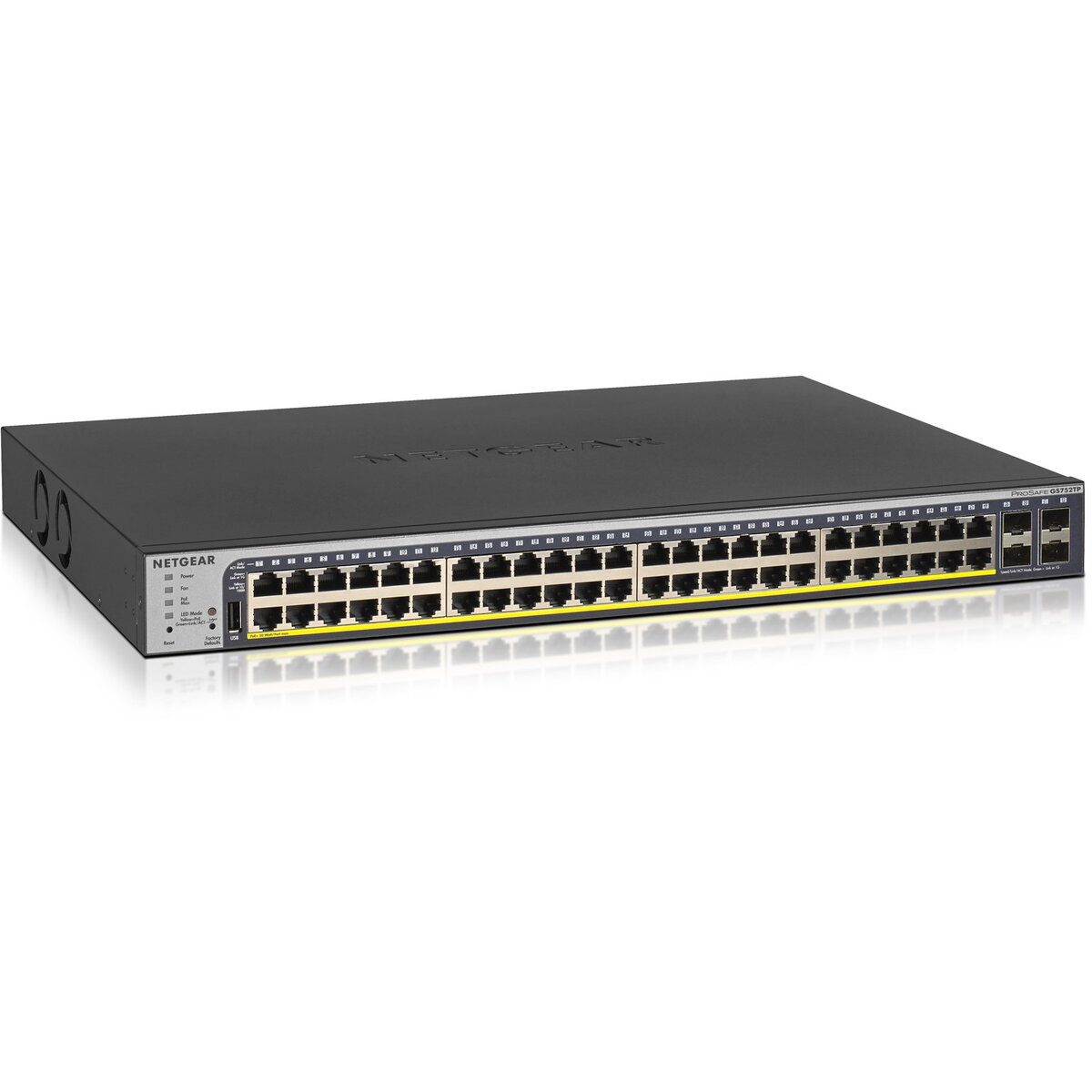 Switch Managed L2/L3/L4 Gigabit Ethernet (10/100/1000) Power over Ethernet (PoE) 1U Negru