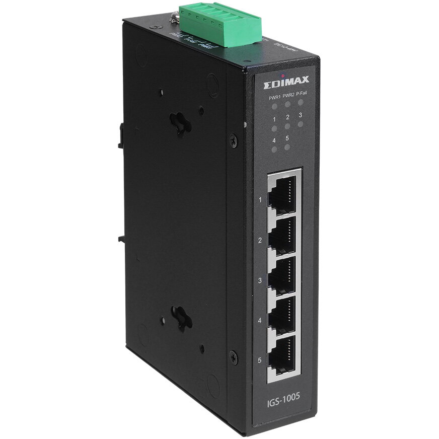 Switch Industrial 5-Port GbE unmanaged IP30